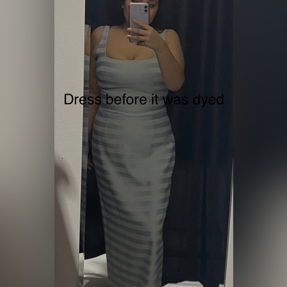 Vintage, One of a kind, green gown - Picture 8 of 10